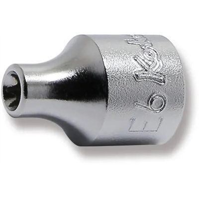 KKN3425-E6 image(0) - Ko-ken USA 3425-E6 3/8 Square Drive TORX E6 Socket - Length 26 mm