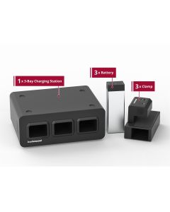 LUXKBEP-6B3C3 image(0) - KwikBoost EdgePower Charging Station System -Medium Use Bundle
