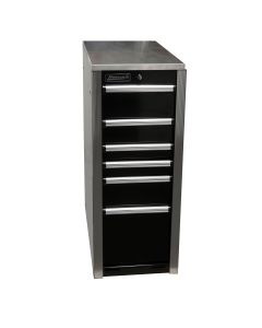 HOMHX08015061 image(0) - HXL 6-Drawer Side Cabinet - Black