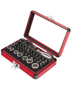 SUN9732 image(0) - 44-Piece Mini 1/4 in. Drive Dual Flex