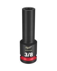 MLW49-66-6220 image(0) - SHOCKWAVE Impact Duty&trade; 1/2"Drive 3/8" Deep 6 Point Socket