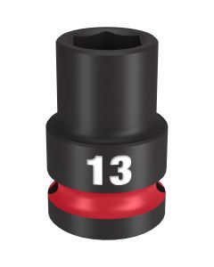 MLW49-66-6245 image(0) - SHOCKWAVE Impact Duty&trade; 1/2"Drive 13MM Standard 6 Point Socket