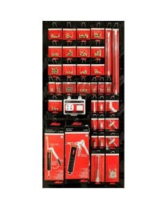 MILS-GRSGUN image(0) - 2' x 4' Grease Gun Merchandiser