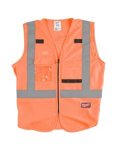 MLW48-73-5071 image(0) - Hi Vis Orange Safety Vest-S/M (CSA)