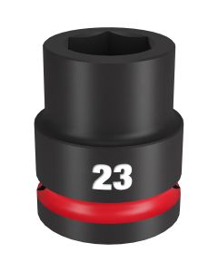 MLW49-66-6361 image(0) - SHOCKWAVE Impact Duty&trade; 3/4"Drive 23MM Standard 6 Point Socket