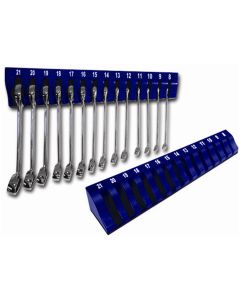 MTSMWH14MB image(1) - Mechanic's Time Savers Magnetic wrech holder for metric wrenches 8mm-21mm