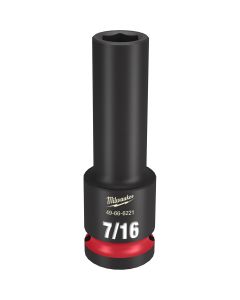MLW49-66-6221 image(0) - SHOCKWAVE Impact Duty&trade; 1/2"Drive 7/16" Deep 6 Point Socket