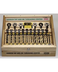 HAN19780 image(0) - TAP HEX DIE CABINET 195 PC.