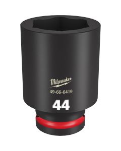 MLW49-66-6419 image(1) - Milwaukee Tool SHOCKWAVE Impact Duty  3/4"Drive 44MM Deep 6 Point Socket