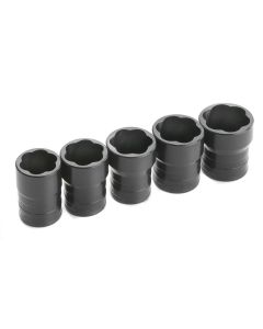SKT875 image(0) - S K Hand Tools TURBOSOCKET FASTENER REMOVAL 5PC 1/2 DR