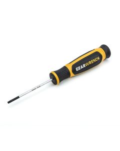 KDT80040H image(0) - GearWrench T8 x 60mm Mini Torx Dual Material Screwdriver
