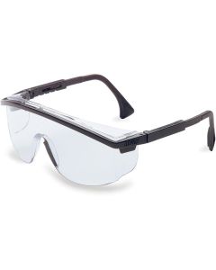UVXS1359 image(0) - Uvex Astrospec 3000 Black Safety Glasses With Clear Anti-Scratch/Hard Coat Lens - S1359