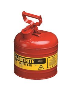 Justrite Mfg. Co. 2Gal/7.5L Safety Can Red