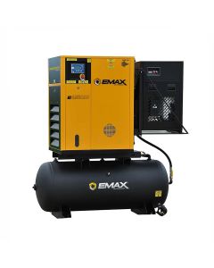 EMXERVK200003 image(0) - Emax Compressor Complete Rotary VFD Package 20hp 3PH 120 Gal Tank w/115CFM Air Dryer