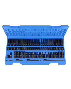 GRE9772 image(1) - Grey Pneumatic 1/4" Surface Drive 72 Piece Complete Set