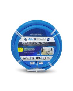BLBBS3415-IH image(0) - BluBird BluShield Pressure Washer Inlet Hose size 3/4" x 15'