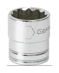 KDT80771 image(0) - GearWrench 1/2 Inch Drive 12 Point Standard SAE Socket 1-1/8 Inch