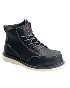 FSIA7508-13M image(0) - Avenger Work Boots Wedge - Men's Boots - Carbon Nano-Fiber Toe - IC|EH|SR - Black/Tan - Size: 13 - D - (Regular)
