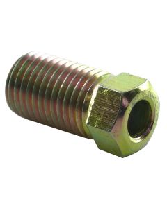 KTI04026 image(0) - K Tool International Brake Line Nut 1/4 Long- Qty 5