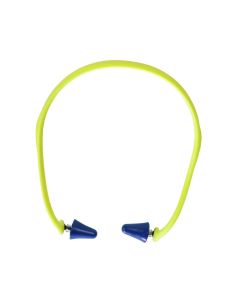 SRWS23430 image(0) - Sellstrom Earplugs - Banded - Tapered - NRR 27 - Hi-Viz Green - 1/bag