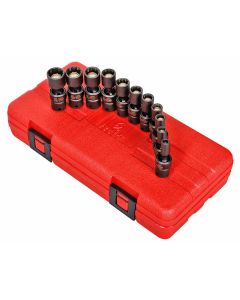 SUN1825 image(0) - SUNEX 11-Piece 1/4 in. Drive 12-Point Metri