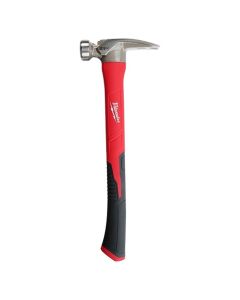 MLW48-22-9320 image(0) - Milwaukee Tool 21oz Milled Face Poly/Fiberglass Handle Hammer