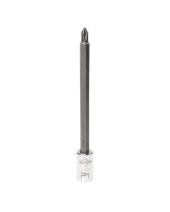 MAY16409 image(0) - Mayhew Mayhew No. 1 Phillips&reg; Medium Insert Socket Bit, 1/4-Inch Drive