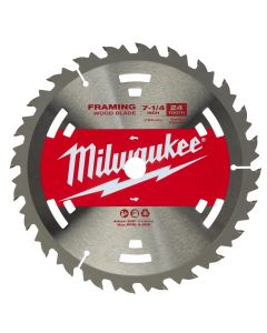 MLW48-40-1711 image(0) - Milwaukee Tool 7-1/4 Inch 24T Construction Framing Contractor Pack (25 PK)