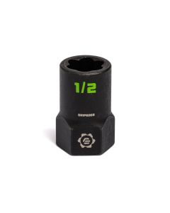 Grip Edge Tools 1/2" 1/4" Dr RPT Socket Extractor with FORS (Standard Length)