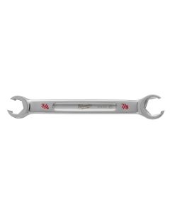 MLW45-96-8304 image(0) - Milwaukee Tool 3/4" X 7/8" Double End Flare Nut Wrench