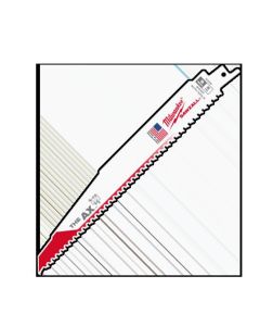 MLW48-00-8026 image(0) - Milwaukee Tool 9" 5 TPI The Ax Sawzall  Blade (25 Pk)
