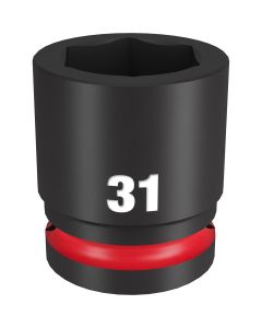 MLW49-66-6369 image(0) - SHOCKWAVE Impact Duty&trade; 3/4"Drive 31MM Standard 6 Point Socket