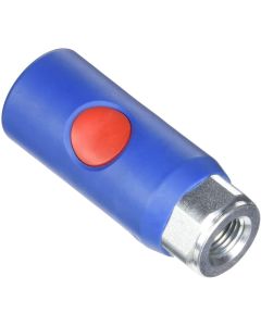 Prevost 1/4 Inch Female NPT URC 06 Automotive Truflate 1/4 Inch Composite Body Quick Safety Coupler for Compressed Air