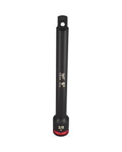MLW49-66-6704 image(1) - Milwaukee Tool SHOCKWAVE Impact Duty  3/8" Drive 6" Extension