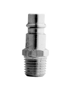 MIL760 image(1) - Milton Industries HI-Flo V-Style 1/4" MNPT Brass Plug
