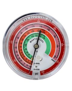Mastercool R410A, R22, R404A Refrigerant Scale / PSI/?F (High Side)
