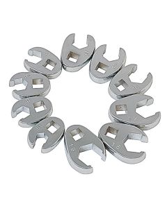 SUN9710M image(1) - SUNEX 3/8" Drive 10 Piece Metric Flare Nut Crowfoot Wren