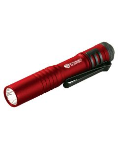 Streamlight 45 Lumen MicroStream Penlight - Includes Alkaline battery - Clam - Red