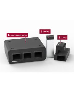 LUXKBEP-6B3C3 image(0) - Luxor KwikBoost EdgePower Charging Station System -Medium Use Bundle