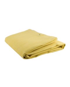 SRW36308 image(0) - Jackson Safety Welding Blanket - Acrylic Coated Fiberglass - Weight (per sq. yd.) 23 oz - Thickness 0.034" - Yellow - 6' x 8'