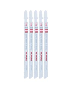 MLW48-42-5192 image(1) - Milwaukee Tool 5-1/4" 14 TPI Bi-Metal Jig Saw Blade (5 PK)