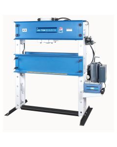 OTC1858 image(0) - OTC 100-ton Capacity Heavy-Duty Shop Press with double acting ram and electric pump