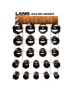 KAS1291 image(0) - Lang Tools (Kastar) 1291 - 22-Piece Axle Nut Display