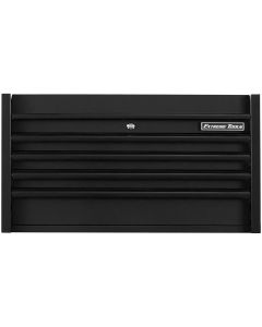 Extreme Tools DX Series 41in. W X 25in. D 4 Drawer Top Chest, 100 lbs Slides, Matte Black with Black Drawer Pulls