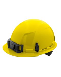 MLW48-73-1102 image(0) - Yellow Front Brim Hard Hat w/4pt Ratcheting Suspension - Type 1, Class E