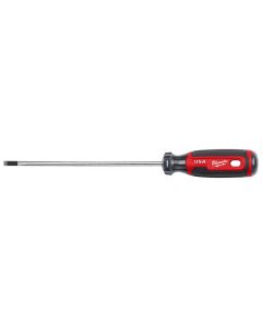 Milwaukee Tool 3/16" Cabinet 6" Cushion Grip Screwdriver (USA)