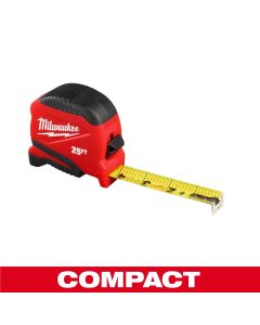 MLW48-22-1725 image(0) - Milwaukee Tool 25ft Compact Tape Measure