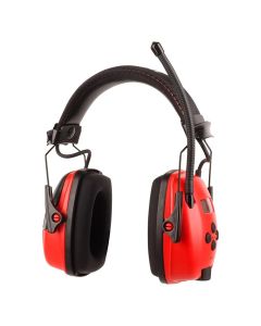 UVXRWS-53012 image(0) - Uvex Sync Digital AM/FM/MP3 Radio Earmuff, Red/Black - RWS-53012