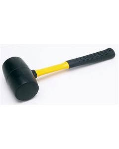 WLMM7132 image(0) - Wilmar Corp. / Performance Tool 32 oz. Rubber Mallet Fiberglass Handle