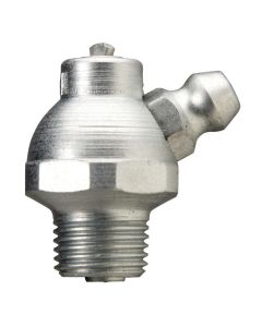 Alemite Hydraulic Shut-Off Fitting, 60 Degree Angle